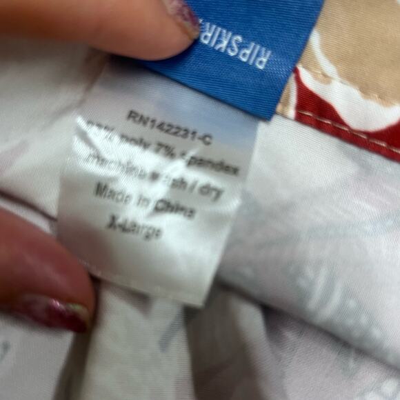 RipSkirt Hawaii Length 2 Tropical Wrap Skirt Travel Quick Dry Size XL Beach Surf - Picture 7 of 7